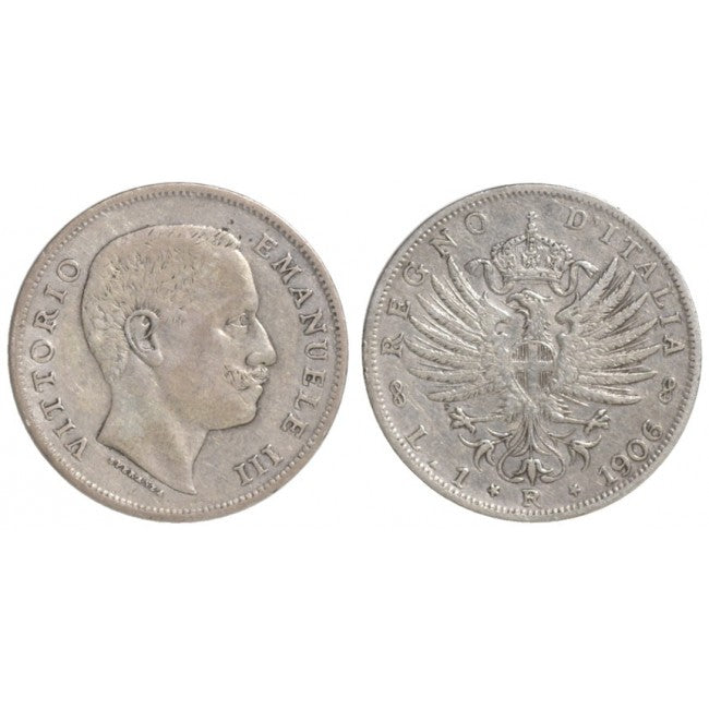 1 Lira 1906 Aquila Sabauda