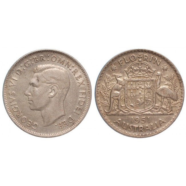 Australia Florin 1951