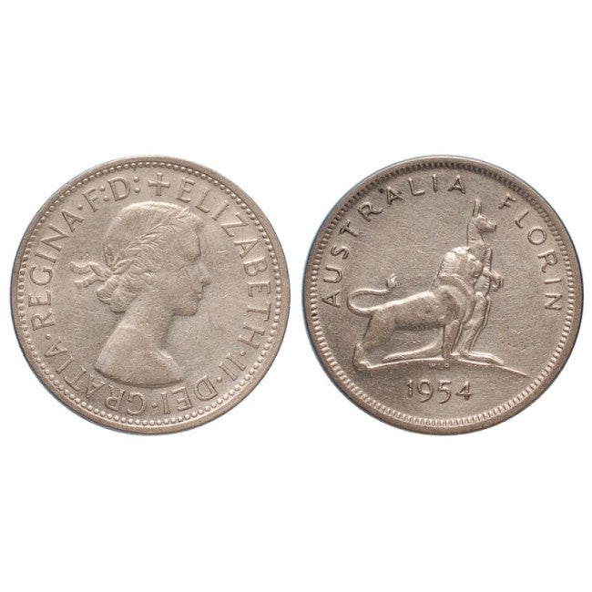 Australia Florin 1955