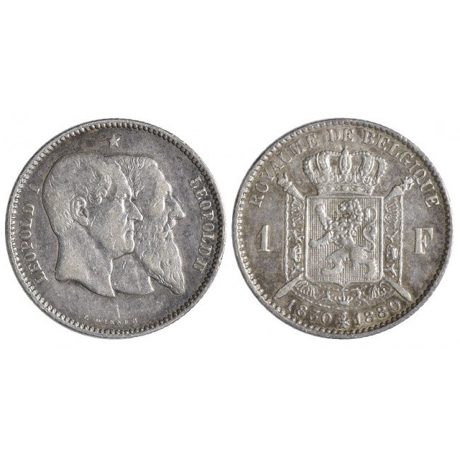 Belgio Franc 1880