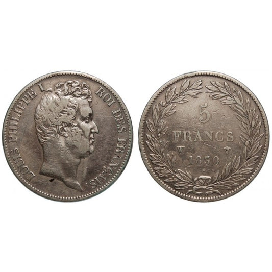 Francia 5 Francs 1830