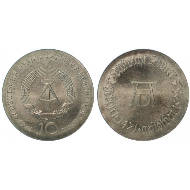 Germania DDR 10 Mark 1971