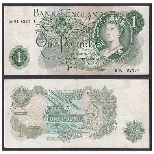 Gran Bretagna 1 Pound 1970-77