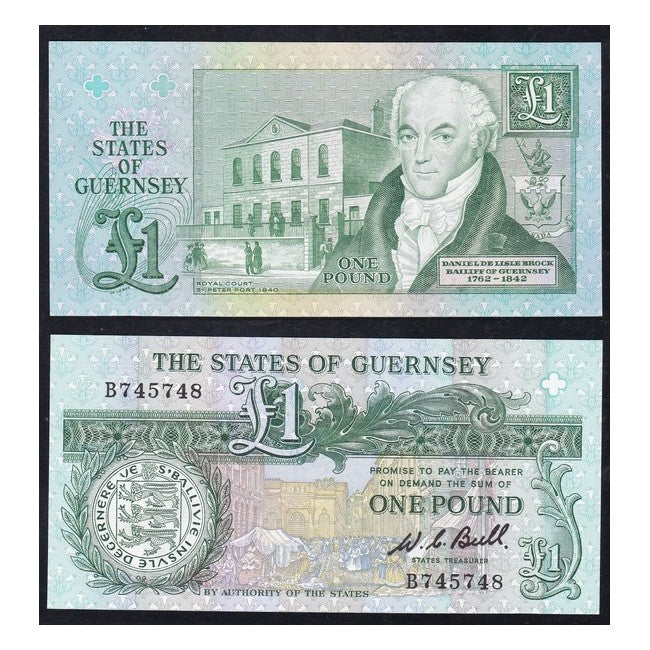 Guernsey 1 Pound 1980