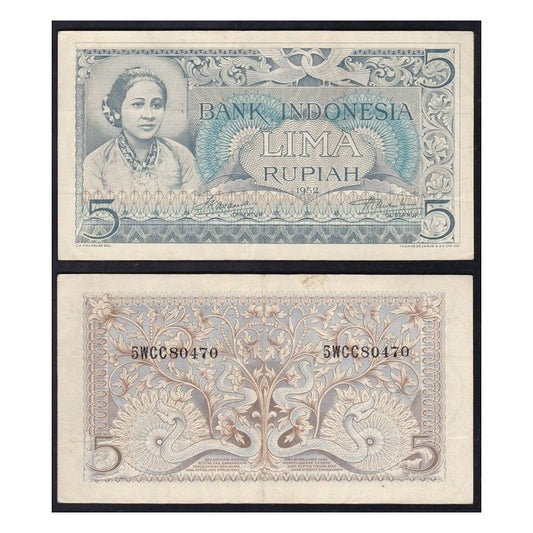 Indonesia 10 Rupiah 1952