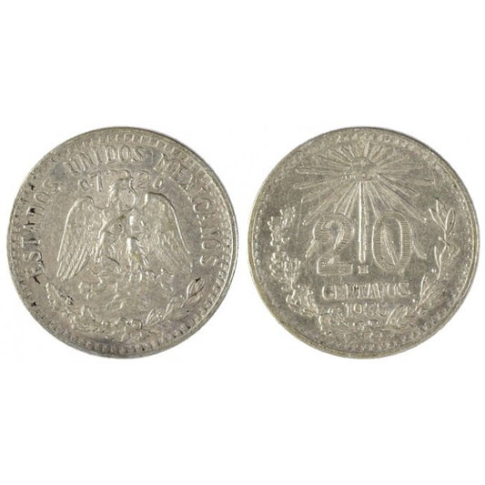 Messico 20 Centavos 1935