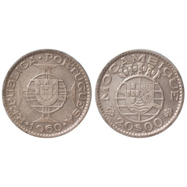 Mozambico 20 Escudos 1960