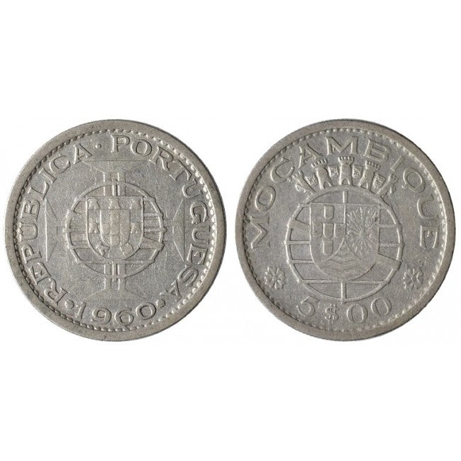 Mozambico 5 Escudos 1960