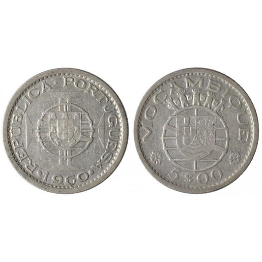 Mozambico 5 Escudos 1960