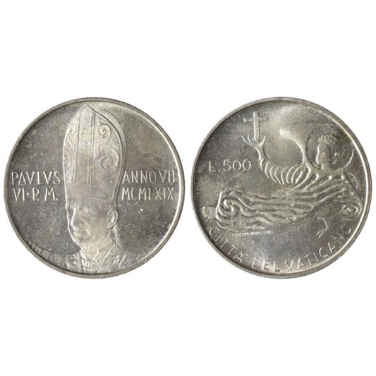 Paolo VI (1963-1978) 500 Lire 1969 VII