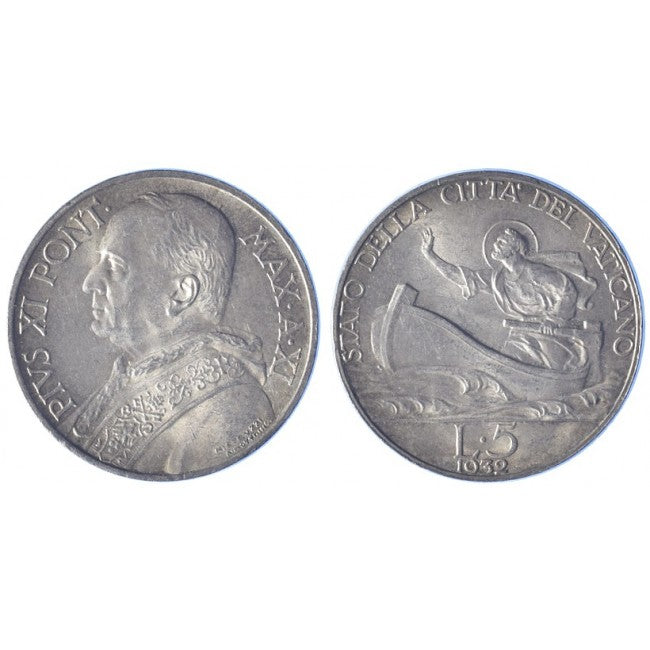 Pio XI (1929-1938) 5 Lire 1932 XI