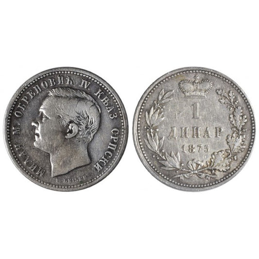 Serbia Dinar 1875