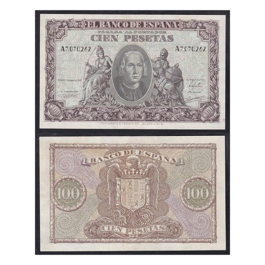 Spagna 100 Pesetas 1940