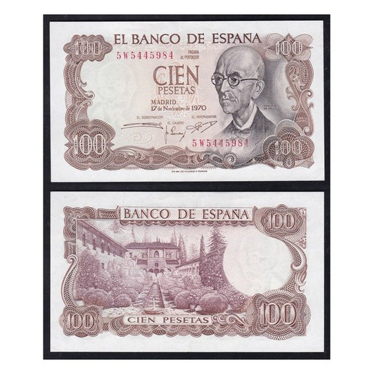 Spagna 100 Pesetas 1970