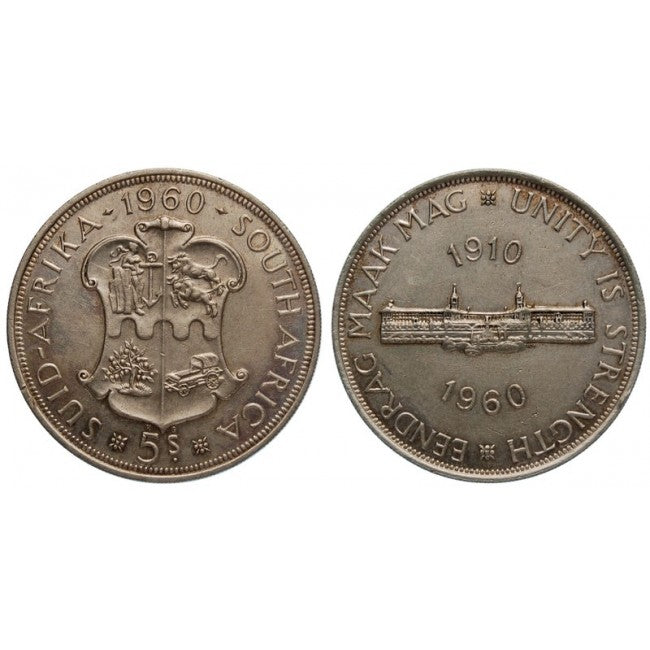 Sud Africa 5 Shillings 1960