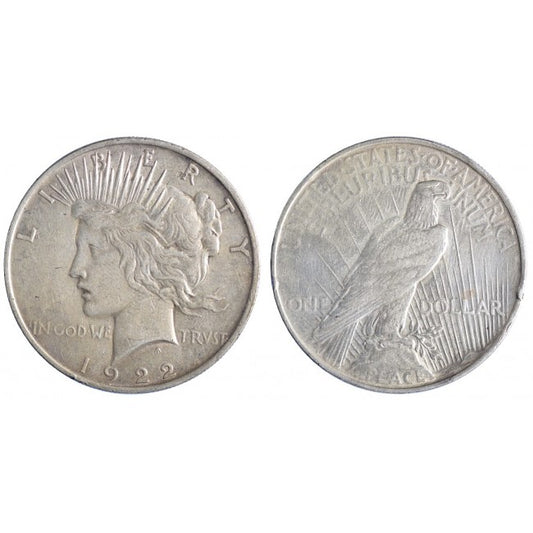 USA Peace Dollar 1922