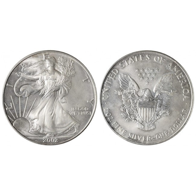 USA Silver Dollar 2002