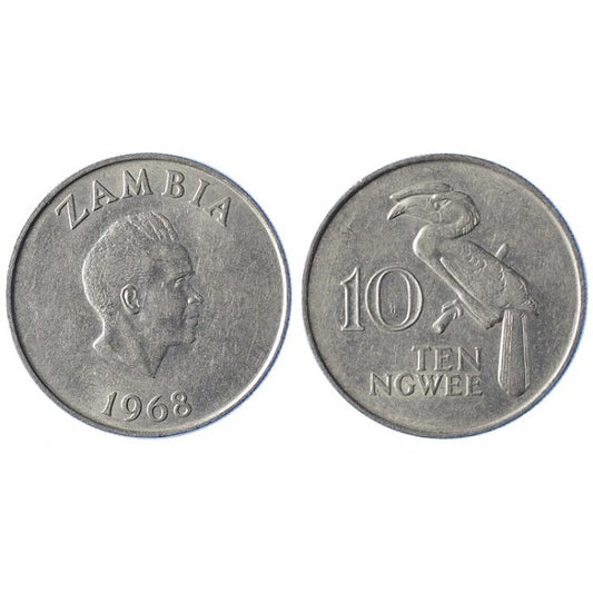 Zambia 10 Ngwee1968